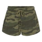 Women’s Lightweight California Wave Wash Fleece Shorts