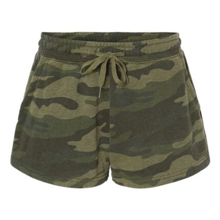 Women’s Lightweight California Wave Wash Fleece Shorts