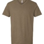 Unisex CVC V-Neck Tee