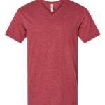 Unisex CVC V-Neck Tee