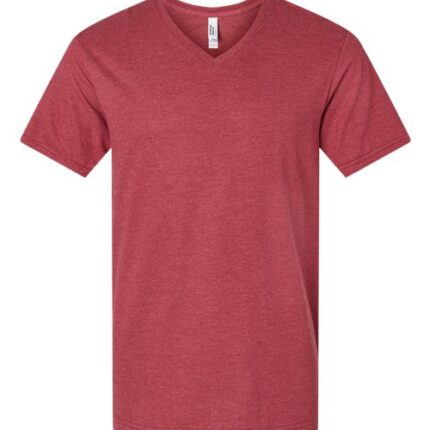 Unisex CVC V-Neck Tee
