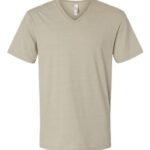 Unisex CVC V-Neck Tee