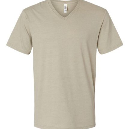 Unisex CVC V-Neck Tee