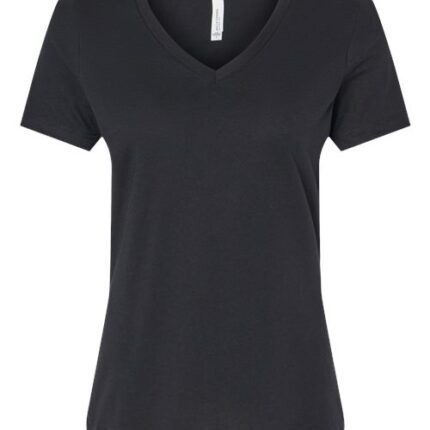 Women's Relaxed Heather CVC V-Neck Tee