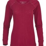Women's Solid Preppy Patch Long Sleeve T-Shirt