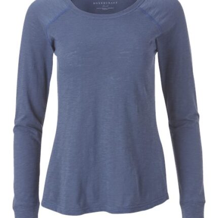 Women's Solid Preppy Patch Long Sleeve T-Shirt