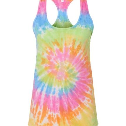 Women's Tie-Dyed Racerback Tank Top