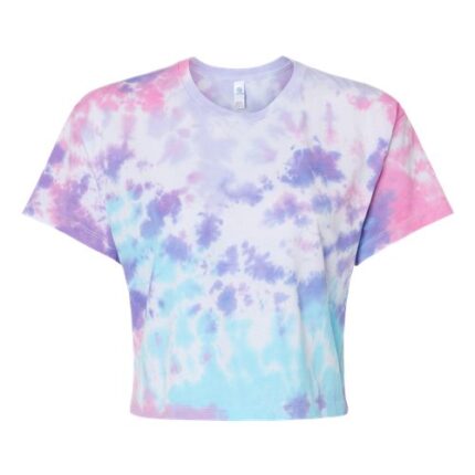 Women's Tie-Dyed Crop T-Shirt