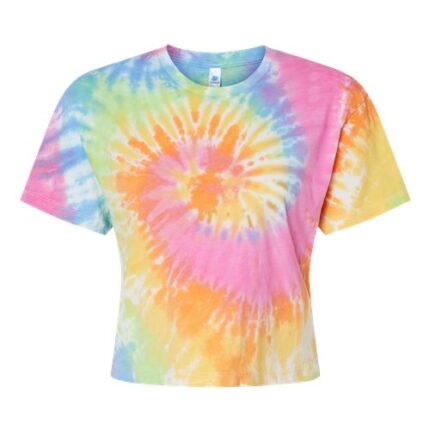Women's Tie-Dyed Crop T-Shirt