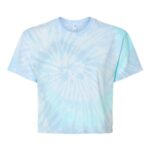 Women's Tie-Dyed Crop T-Shirt