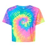 Women's Tie-Dyed Crop T-Shirt