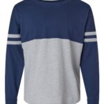 Women's Pom Pom Long Sleeve Jersey T-Shirt