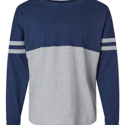 Women's Pom Pom Long Sleeve Jersey T-Shirt