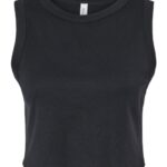 Women's Micro Rib Muscle Crop Tank