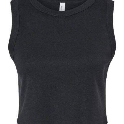 Women's Micro Rib Muscle Crop Tank