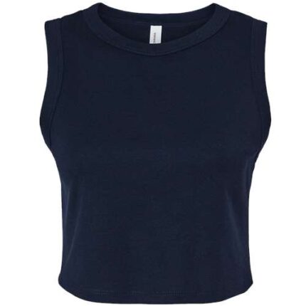 Women's Micro Rib Muscle Crop Tank