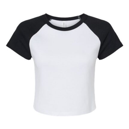 Women's Micro Rib Raglan Baby Tee