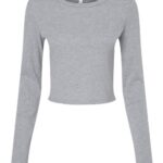 Women's Micro Rib Long Sleeve Baby Tee
