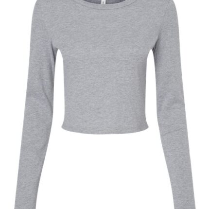 Women's Micro Rib Long Sleeve Baby Tee