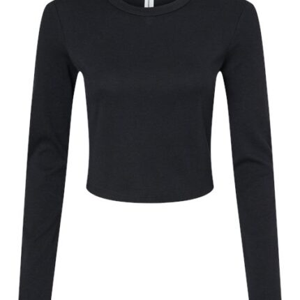Women's Micro Rib Long Sleeve Baby Tee