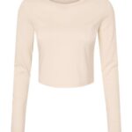 Women's Micro Rib Long Sleeve Baby Tee