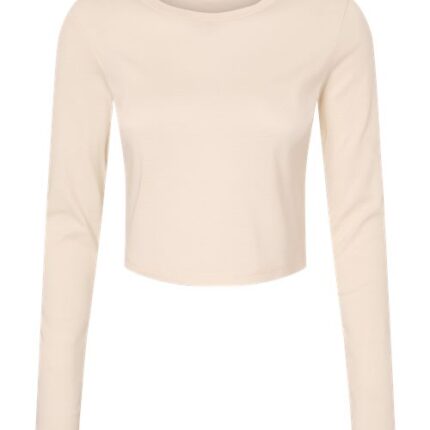 Women's Micro Rib Long Sleeve Baby Tee