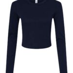 Women's Micro Rib Long Sleeve Baby Tee