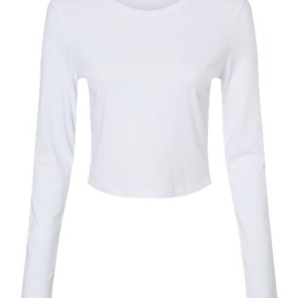 Women's Micro Rib Long Sleeve Baby Tee