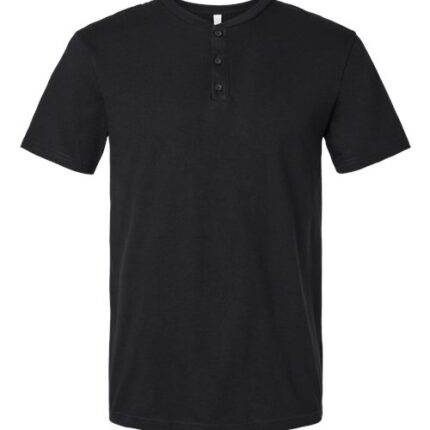 Unisex CVC Henley Tee