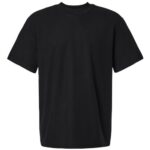 Unisex Pique Mock Neck Tee