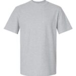 Unisex Pique Mock Neck Tee