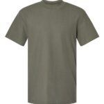 Unisex Pique Mock Neck Tee