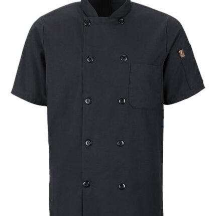 Mimix™ Short Sleeve Chef Coat with OilBlok