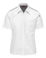 Women's Poplin Airflow Cook Shirt with OilBlok