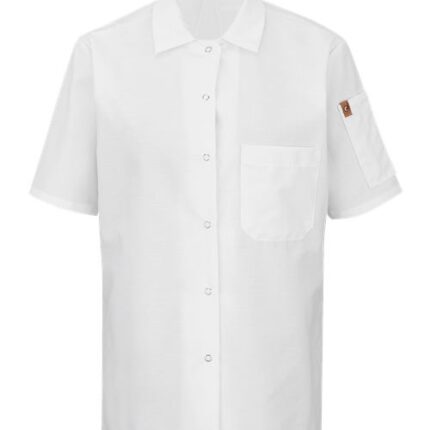 Women's Mimix™ Short Sleeve Cook Shirt with OilBlok