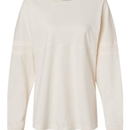 Women's Pom Pom Long Sleeve Jersey T-Shirt