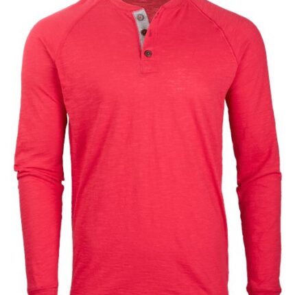 Unisex Henley Long Sleeve T-Shirt