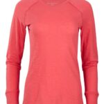 Women's Solid Preppy Patch Long Sleeve T-Shirt