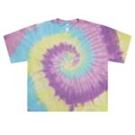 Women's Tie-Dyed Crop T-Shirt