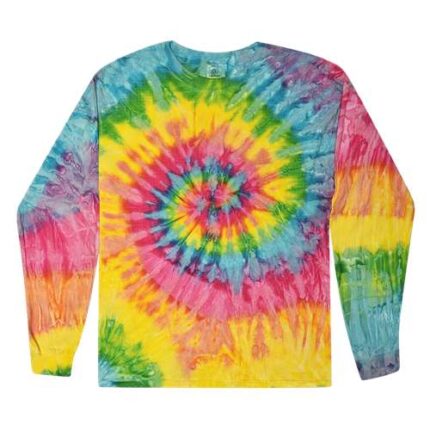 Unisex Tie-Dyed Long Sleeve T-Shirt