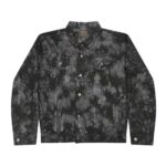 Unisex Tie-Dyed Denim Jacket