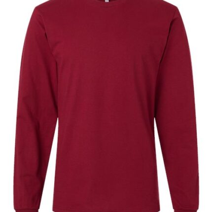 Unisex Fine Jersey Long Sleeve Tee