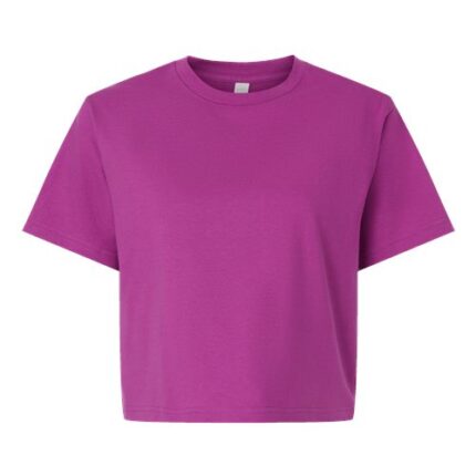 Women's Fine Jersey Boxy Tee