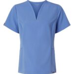 Women's Calix Fit & Flare Scrub V-Neck Top
