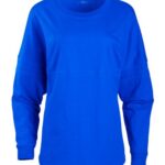 Women's Pom Pom Long Sleeve Jersey T-Shirt