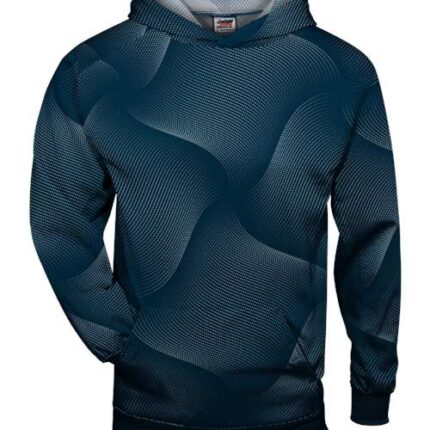 Youth Warp Hooded Long Sleeve T-Shirt
