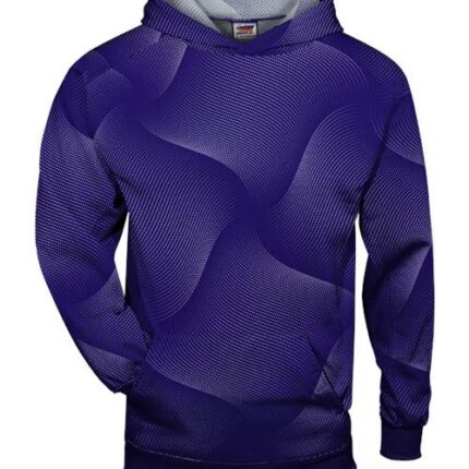 Youth Warp Hooded Long Sleeve T-Shirt