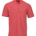 Men's Dakota Striated Heather Polo