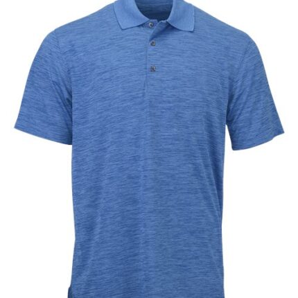 Men's Dakota Striated Heather Polo
