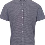 Men's Microcheck Gingham Cotton Shirt